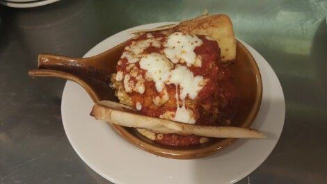 Melted Cheese on Top — Merrillville, Indiana — Maxim's Restaurant & Lounge