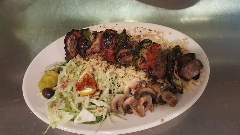 Barbecue and Rice Meal — Merrillville, Indiana — Maxim's Restaurant & Lounge