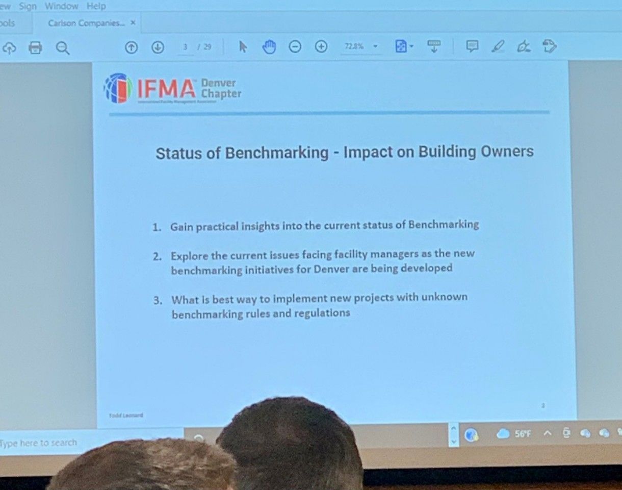 Presentation slide titled