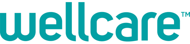 Wellcare logo in teal font.
