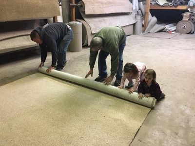 carpet installation — 2 man and 2 kids in Frostburg, MD