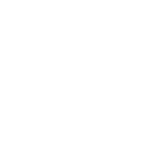 A black and white logo for a company called skanstrength.