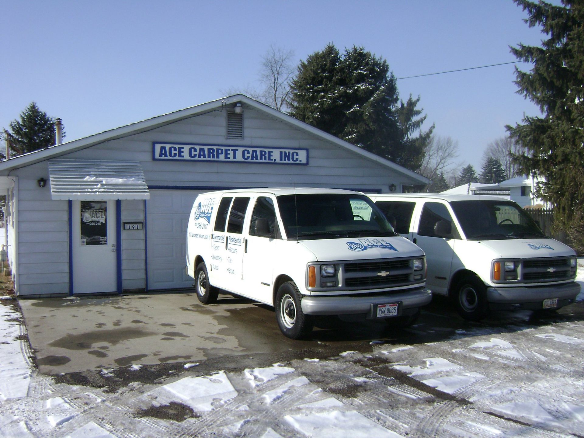 Ace Carpet Care Office — Newark, OH — Ace Carpet Care