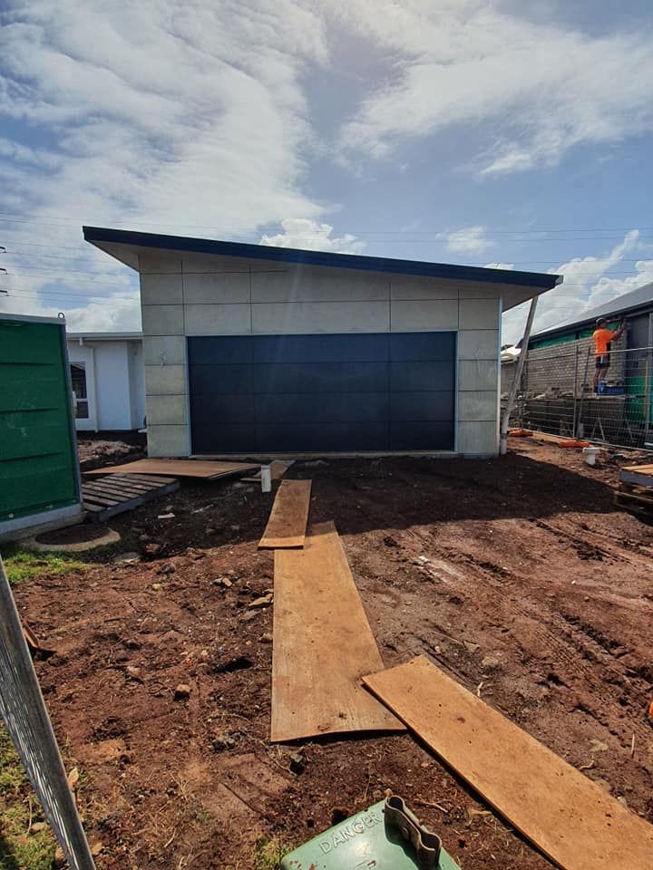 A Garage is Being Built in the Middle of a Dirt Field — Jason Walsh Constructions in Alstonville, NSW