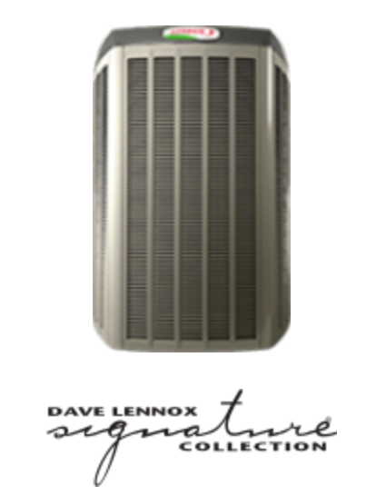 Dave Lennox Signature Collection air conditioner.