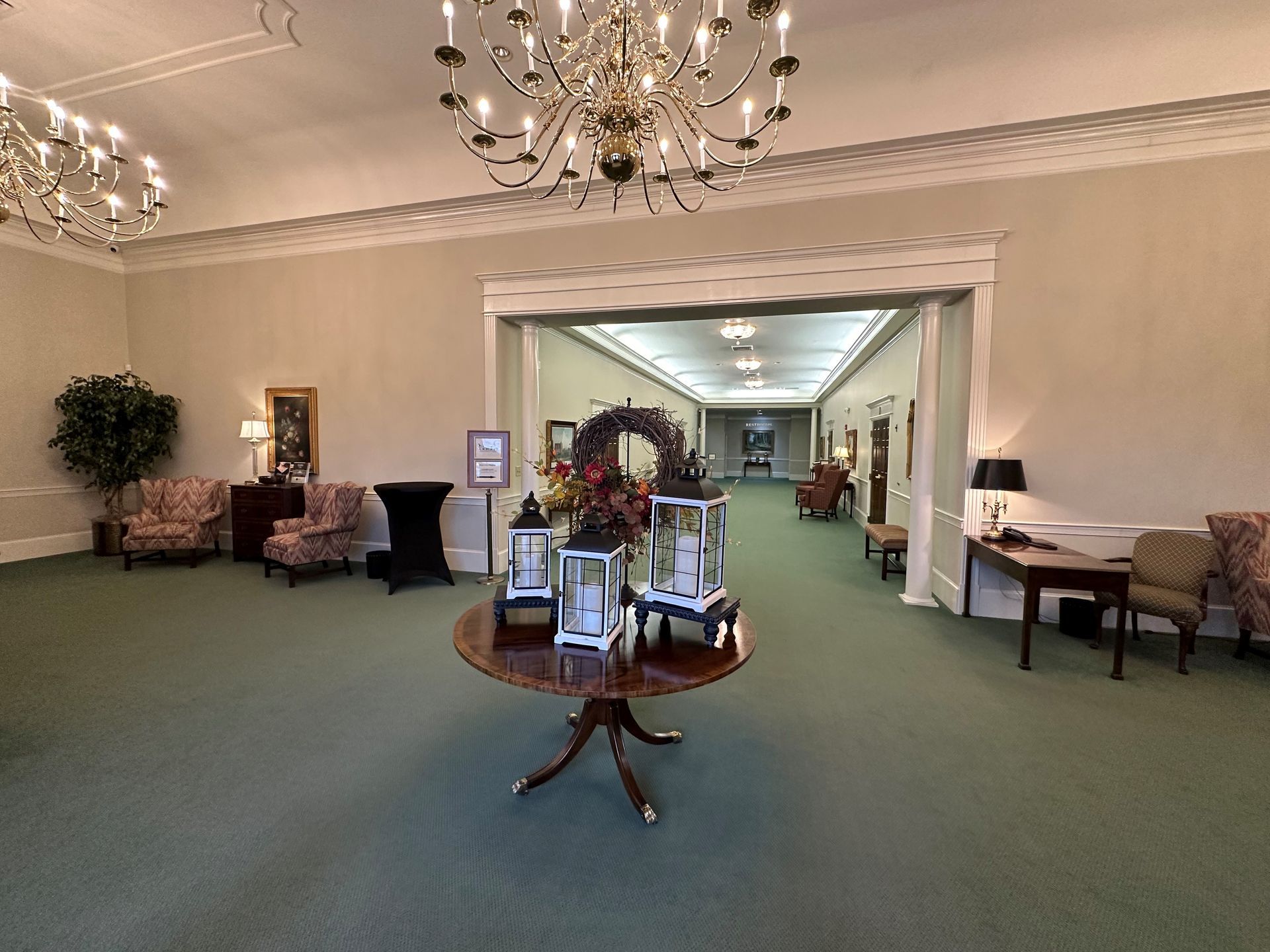 Foyer at Gordon Funeral Service & Crematory