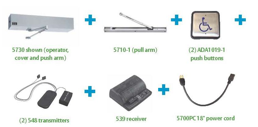 Norton 5740K3  - Norton 5700 Series Automatic Door Opener