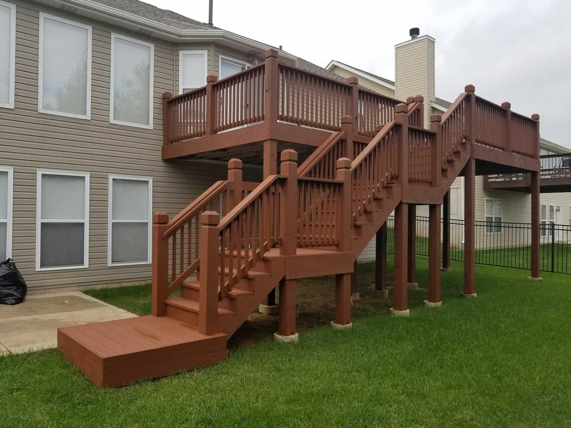 New Wooden Deck — Lake Saint Louis, MO — Xtreme Remodeling & Contracting