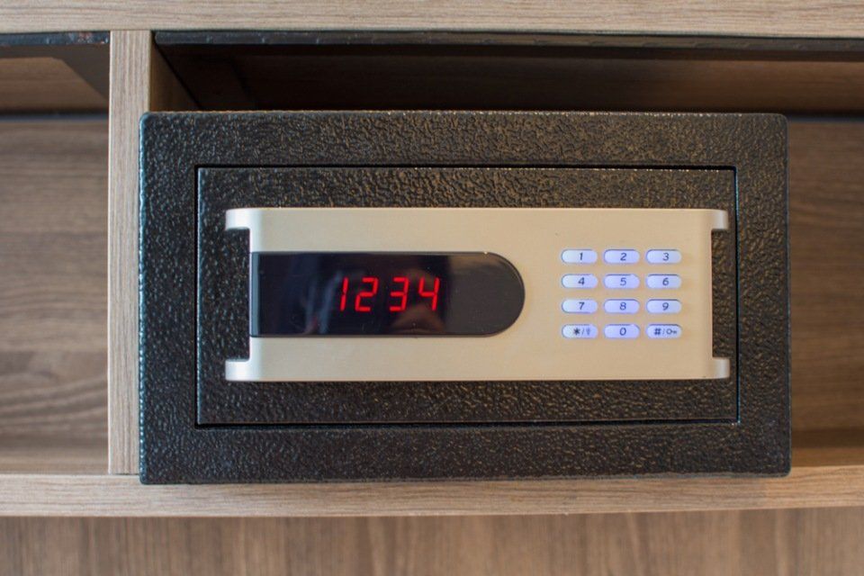 cassaforte con display