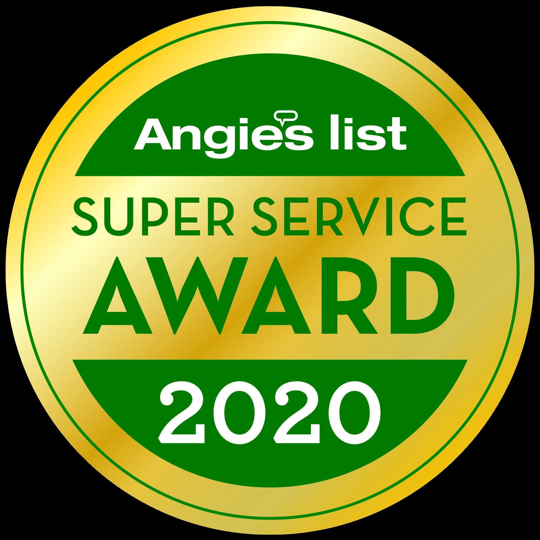 Angi Super Service Award 2020