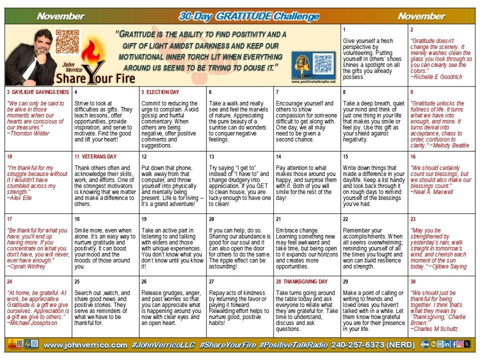 30-Day Resilience Calendar