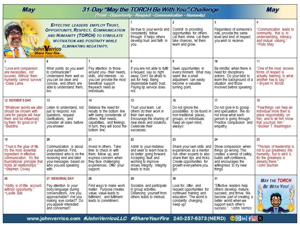 30-Day Growth Challenge Calendar