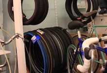 range of bicycle tyres