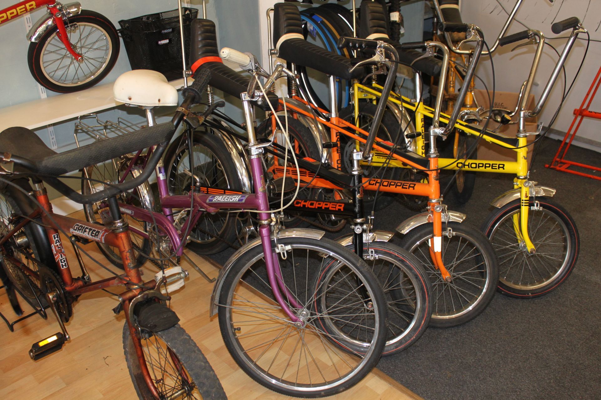 restored bike frames