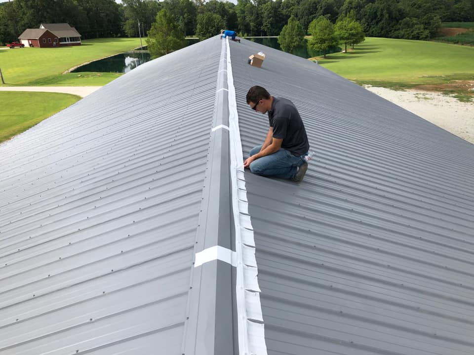 Commercial Metal Roofs — West TN — Mark’s Roofing Company