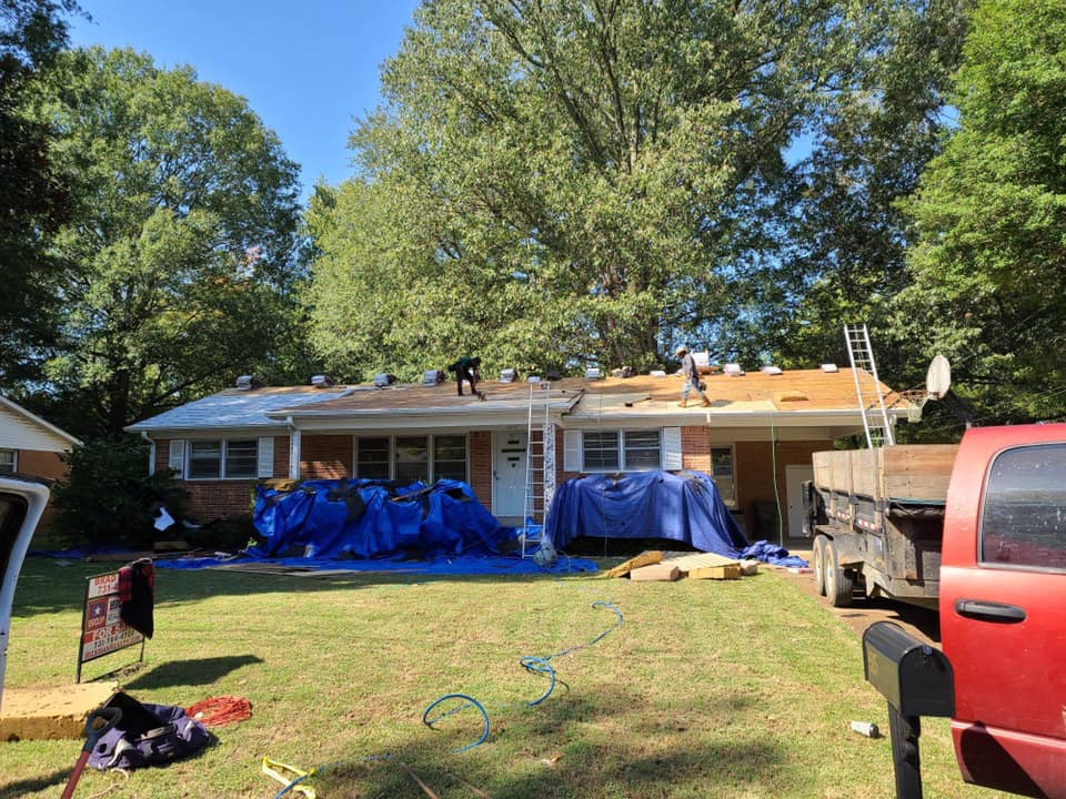 Roofing Work — West TN — Mark’s Roofing Company