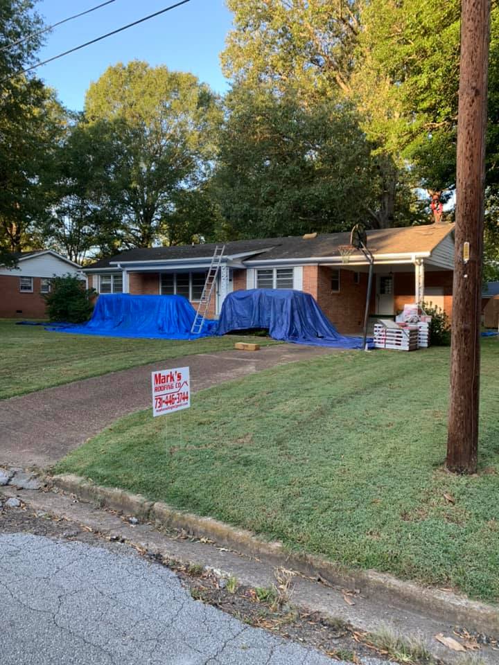 Roof Repairing — West TN — Mark’s Roofing Company