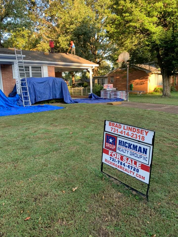Roofing Work In Progress — West TN — Mark’s Roofing Company