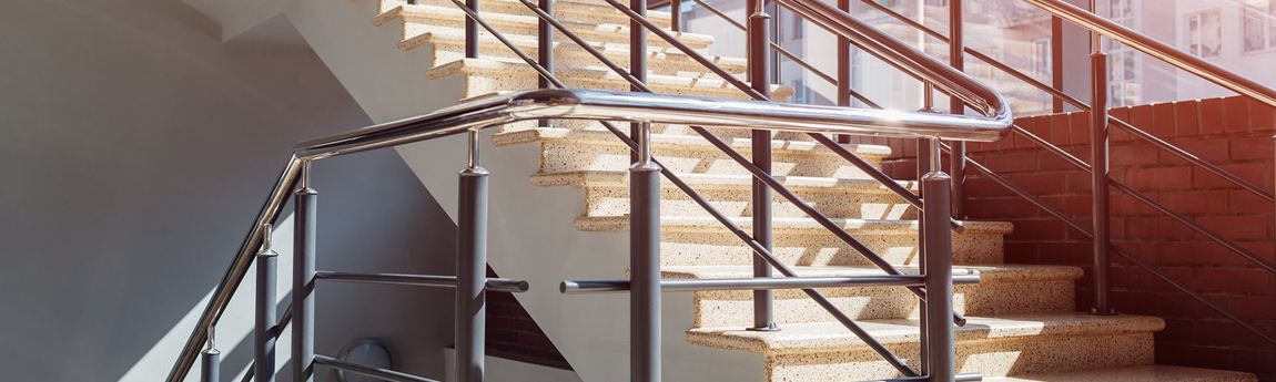 Ornamental Metal Work — Stairs Railing in Winter Haven, FL