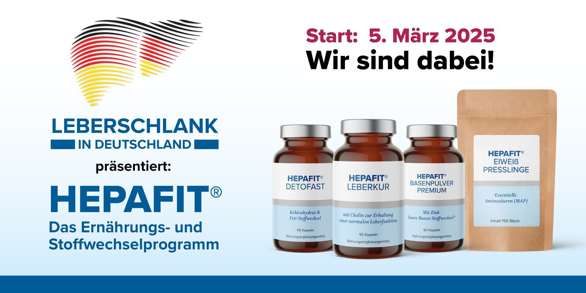 Eine Flasche Hepafit neben einer Tüte Hepafit