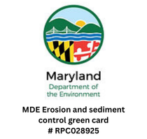 A logo for the maryland department of the environment