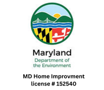 The maryland department of the environment home improvement license # 152540