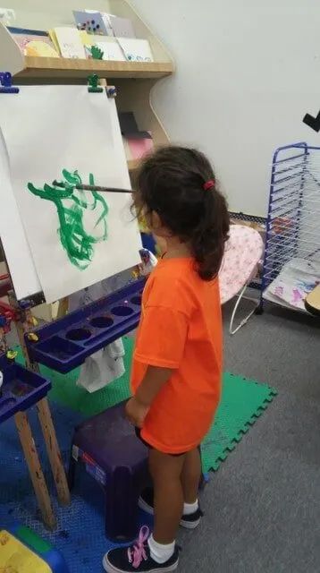 Painting In Learning Center — York, PA — Sunshine Christian Daycare / Learning Center