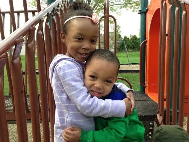 Kids Hugging — York, PA — Sunshine Christian Daycare / Learning Center