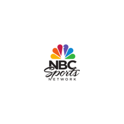A logo for nbc sports network on a white background