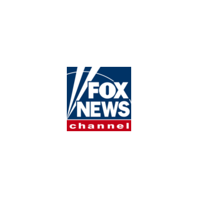 Fox news channel logo on a white background