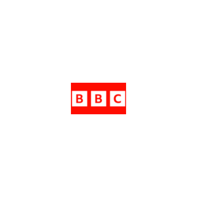 The bbc logo is red and white on a white background.