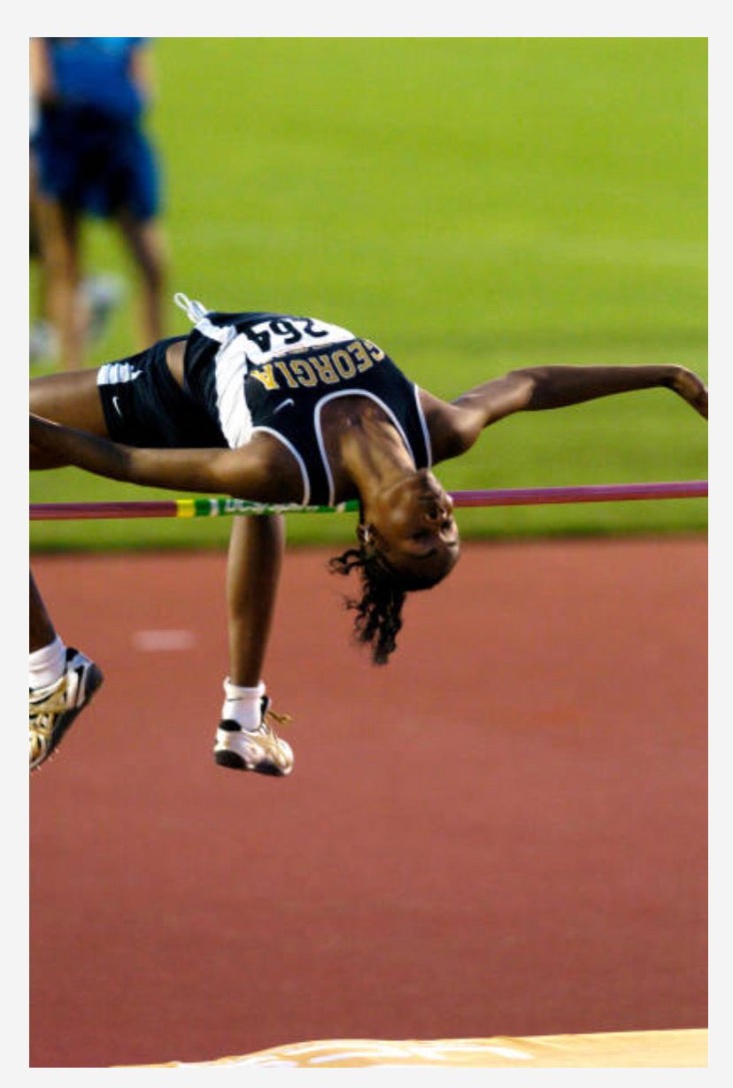 Chaunte Lowe overcomes barriers to achieve goals.