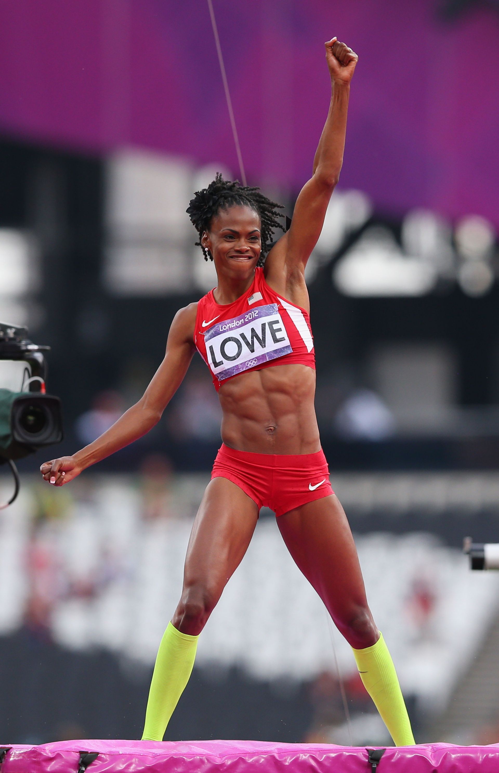 Chaunte Lowe overcoming life-long obstacles and competing as one of the best high jumpers in the world