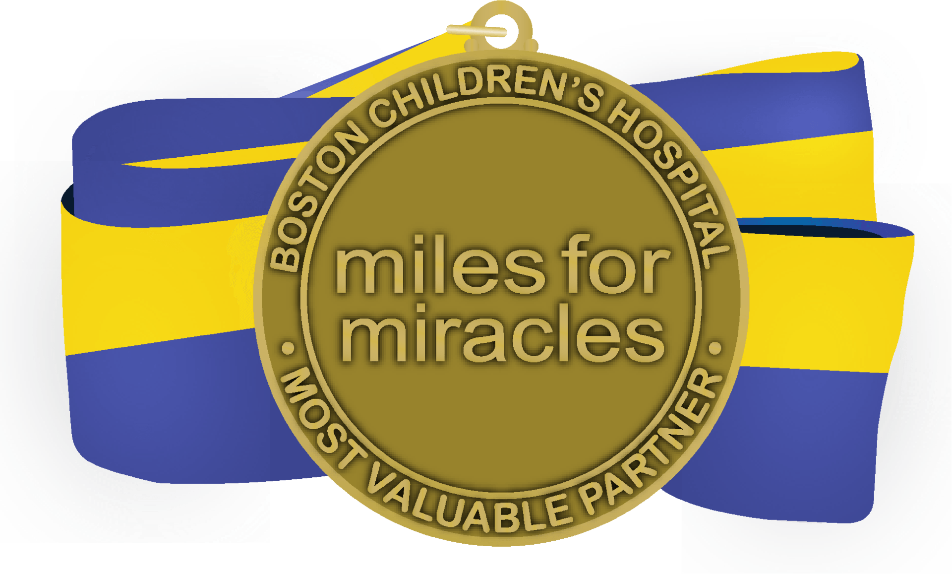 miles for miracles medal