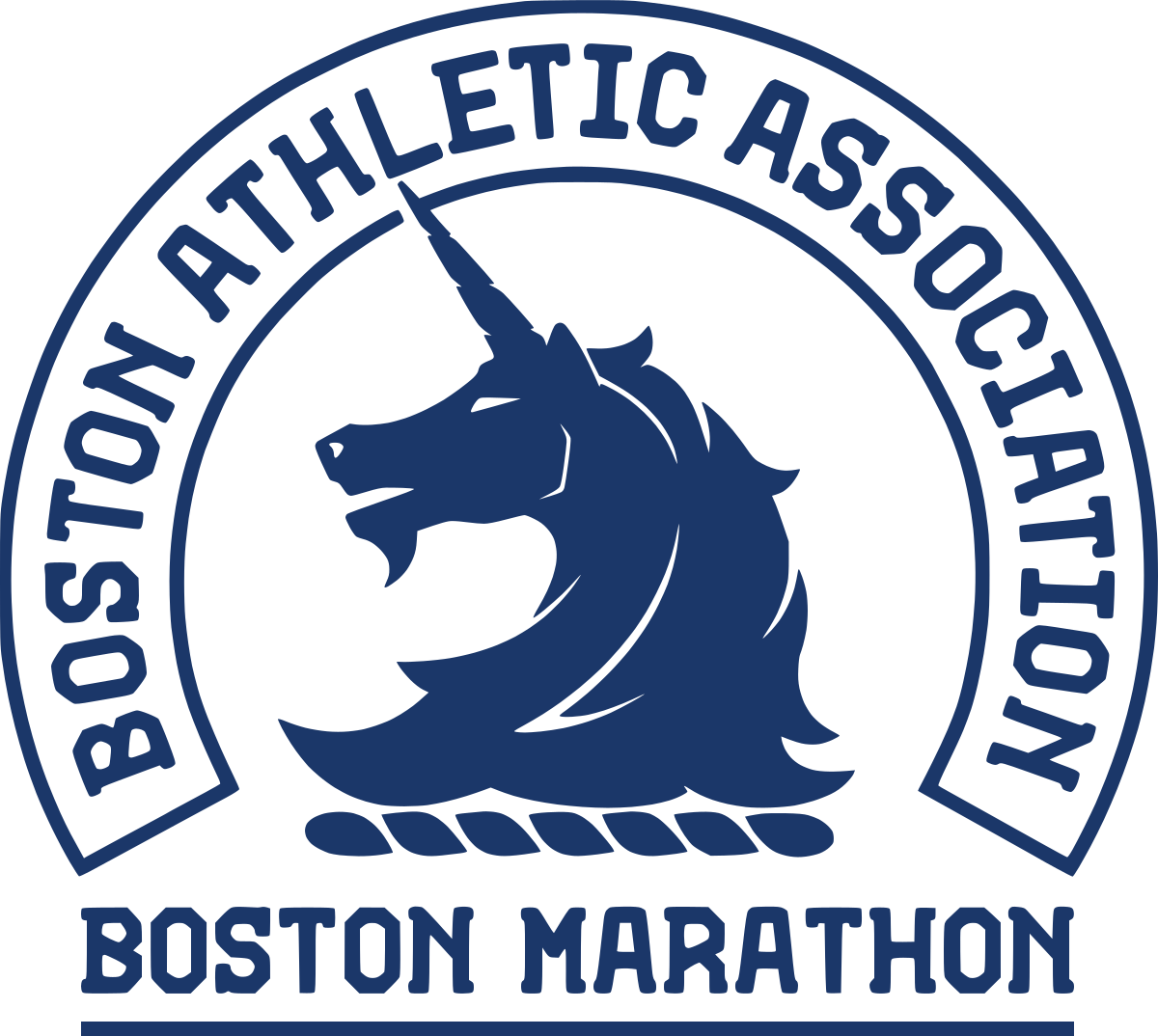 Boston Athletic Association Boston Marathon Logo
