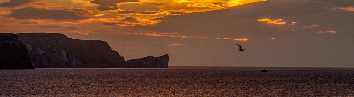 Photo - Kinbane Head sunset by Art Ward