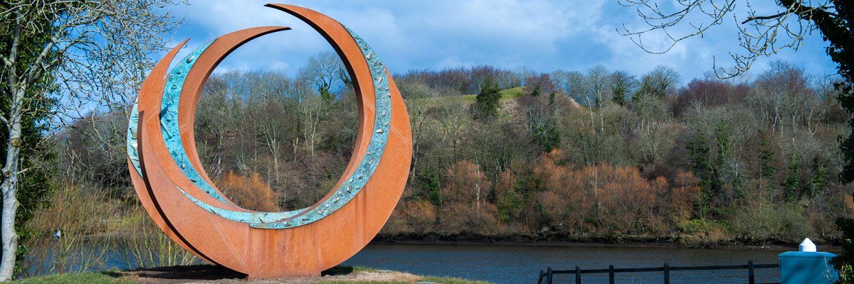 Photo of Bann Disc Sculpture by Art Ward