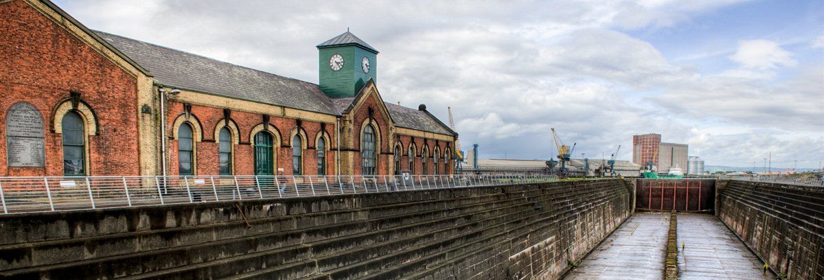 Thompson Dock Belfast photograph by Art Ward