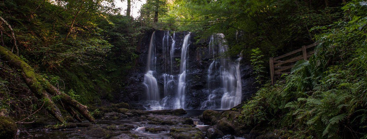 Photo of Glenariff Waterfall by Art Ward ©