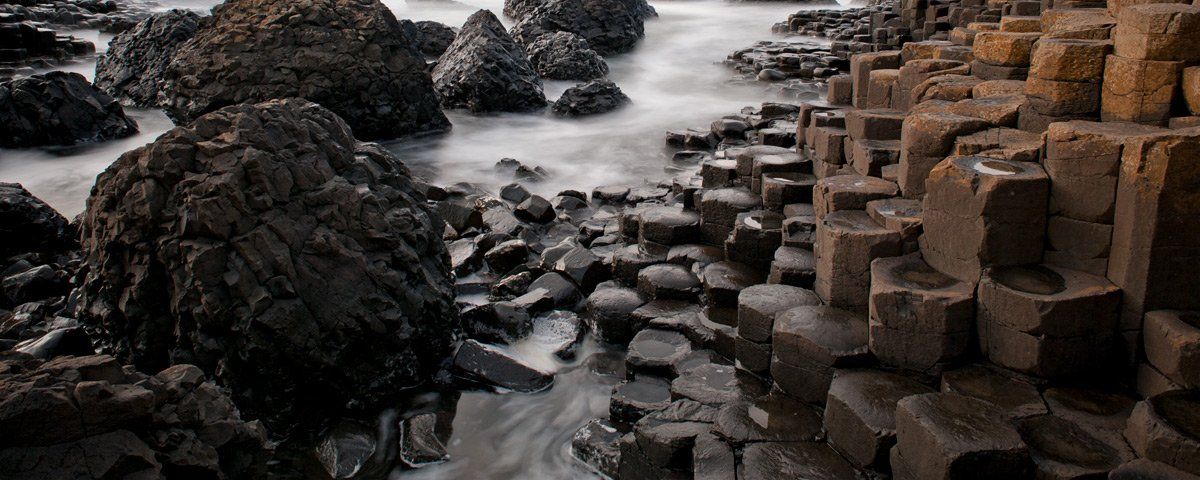 Photo of the Causeway Stones by Art Ward ©