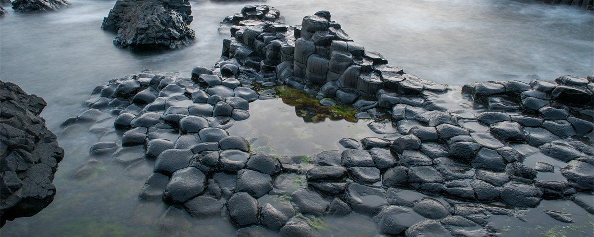 Photo of the Causeway Stones by Art Ward ©