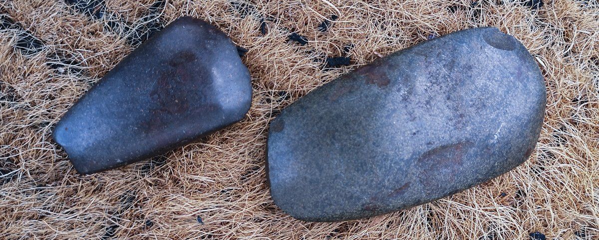 Photo of Porcellanite Axe Heads by Art Ward