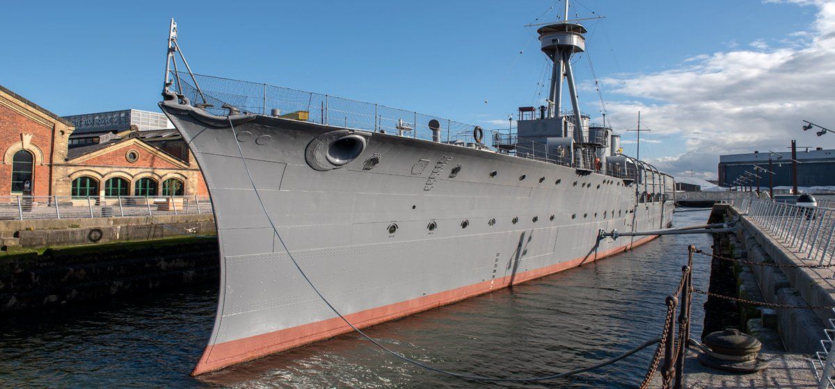 Photo of HMS Caroline by Art Ward