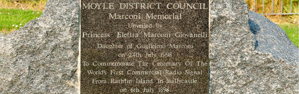 Photo of Marconi Memorial Ballycastle by Art Ward