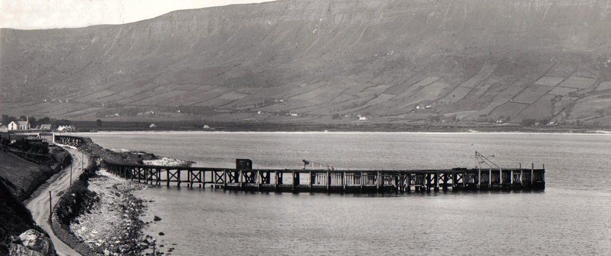 Postcard of Carrivemurphy pier