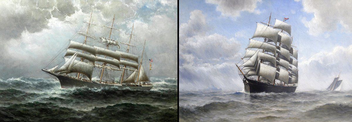 Paintings by William Coulter Marine Artist