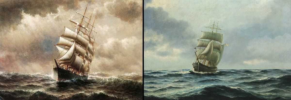 Paintings by William Coulter Marine Artist
