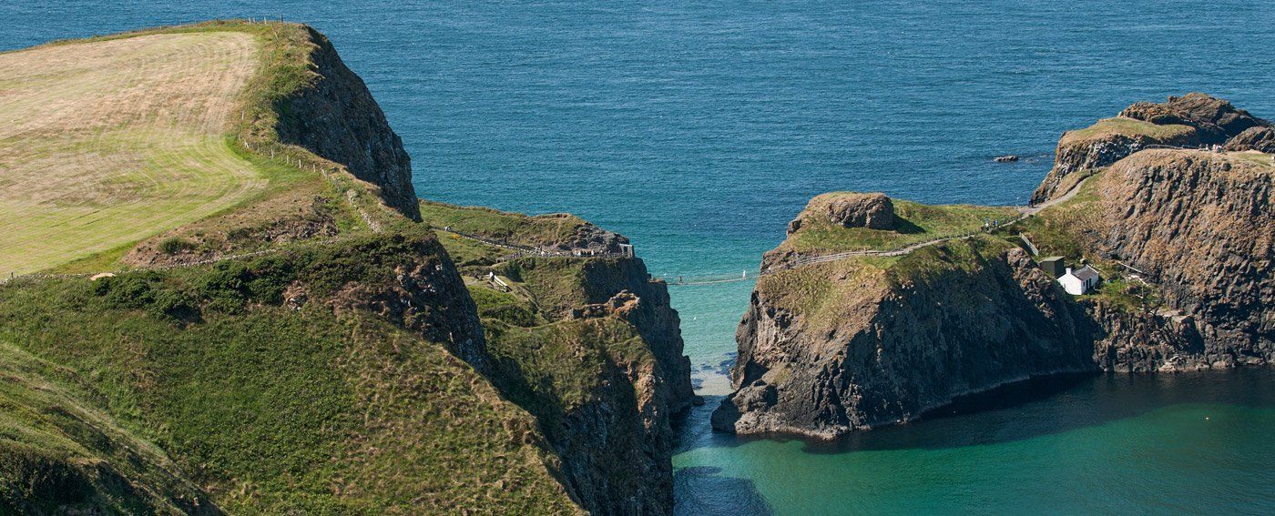 Photo of Carrick a Rede rope bridge by Art Ward ©