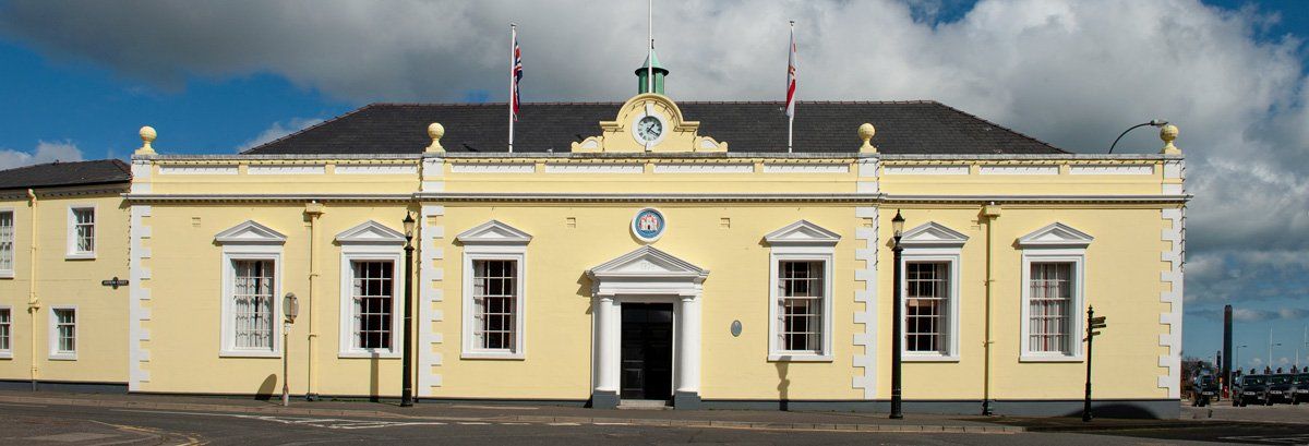 Photo of Carricfergus Town Hall by Art Ward ©