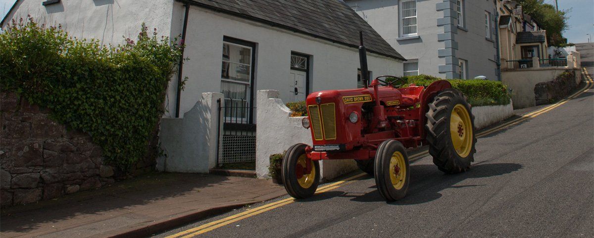 Photo of David Brown tractor by Art Ward